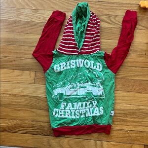 Griswold Family Christmas Kids Hoodie - Red and Green